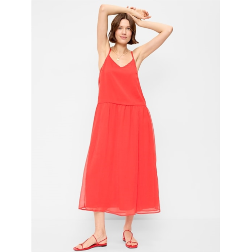 OldNavy Chiffon Drop-Waist Maxi Dress