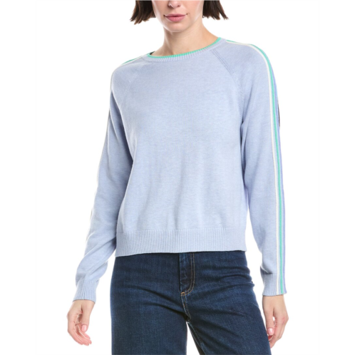 WISPR sporty stripe mini silk-blend sweater