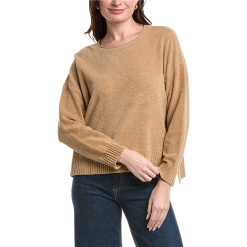 EILEEN FISHER jewel neck sweater