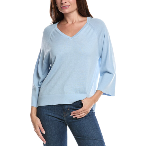 Forte Cashmere easy silk & cashmere-blend sweater