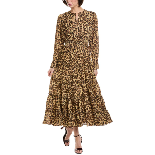 T Tahari print maxi dress