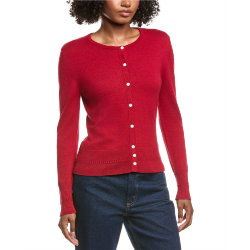 Hannah Rose classic button cashmere-blend cardigan