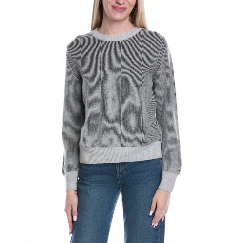 Brodie Cashmere plaited wool & cashmere-blend sweater