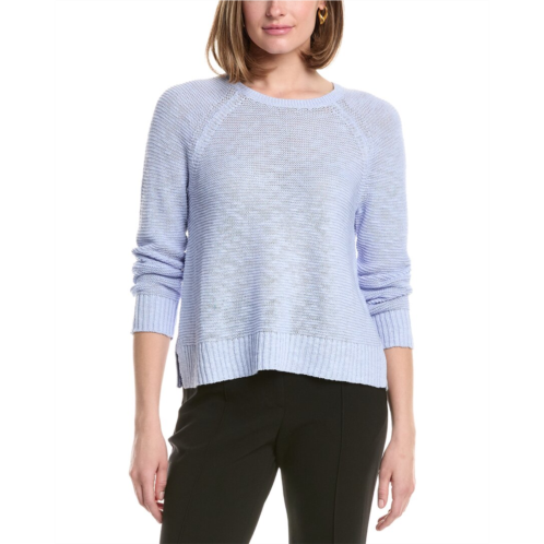 EILEEN FISHER raglan sleeve linen-blend sweater