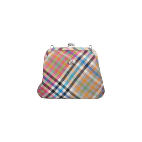 VIVIENNE WESTWOOD granny frame pouch multicolor