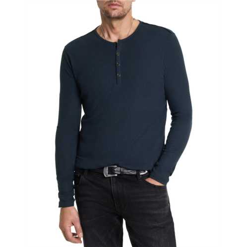 John Varvatos carver regular fit wool-blend henley