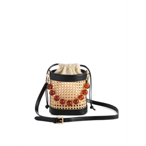 Shiraleah womens lyra bucket bag in black