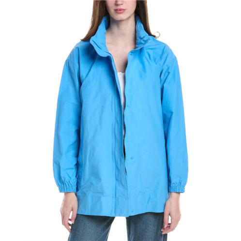 EILEEN FISHER stand collar coat