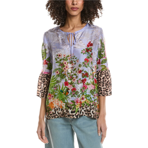 Johnny Was sofiya silk blouse