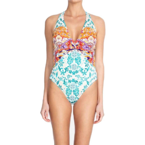 Johnny Was ellyo twist one piece in multi