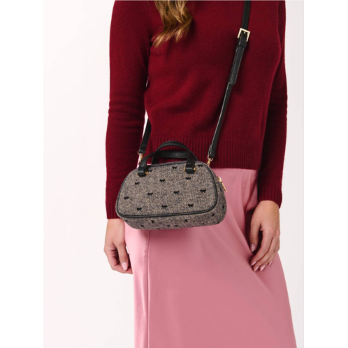 Shiraleah vallerie tweed mini handbag in grey