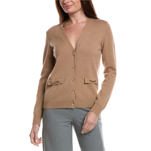 Bruno Magli wool & cashmere-blend v-neck cardigan