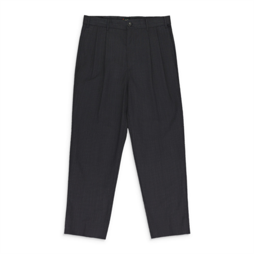 AIME LEON DORE gray double pleated wool trousers