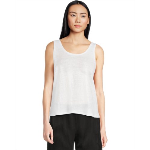 Womens Eileen Fisher Scoop Neck Tank