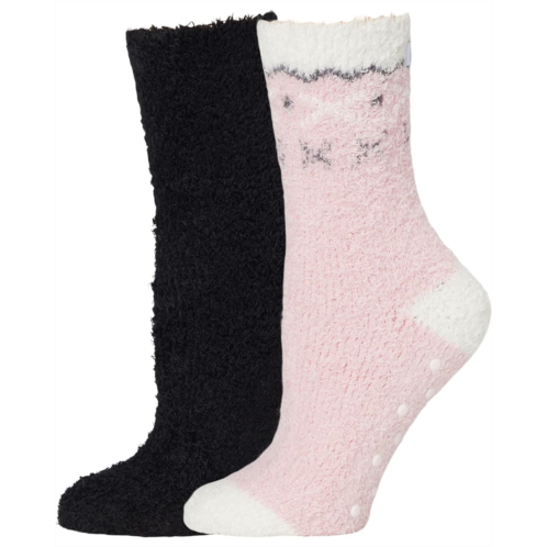 Karen Neuburger Two Pack Cozy Slipper Socks
