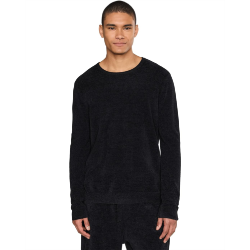 Mens Barefoot Dreams CozyChic Ultra Lite Roll Neck Pullover
