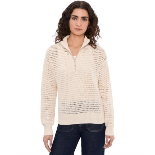 Womens Sanctuary Open Knit 1/2 Zip Sweater
