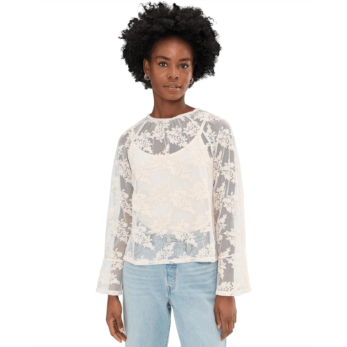 Womens Sanctuary Boho Lace Top