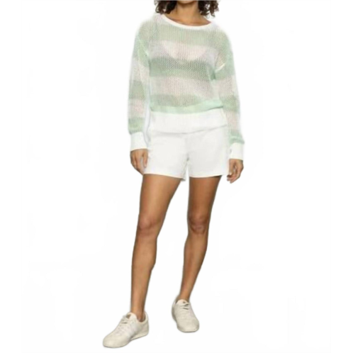 Sanctuary haven high rise shorts in bleached white