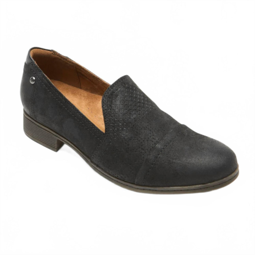 ROCKPORT womens crossbie slip on shoes in black