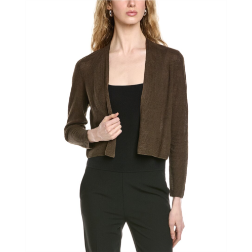 EILEEN FISHER linen-blend cardigan
