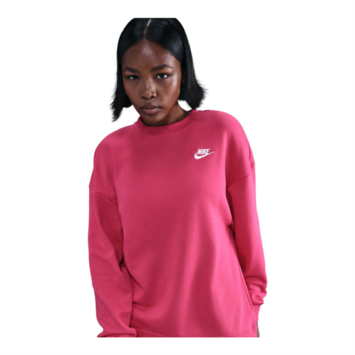 NIKE sportswear club fleece womens loose crew-neck sweatshirt