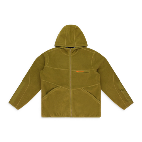AIME LEON DORE brown new balance full-zip fleece hoodie