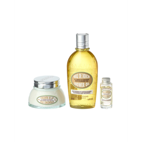 LOCCITANE unisex almond trio set