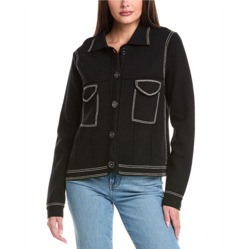 WISPR silk-blend jacket