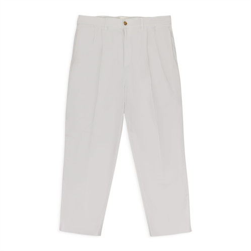 AIME LEON DORE off-white double pleated trousers