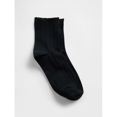 Gap Pointelle Half Crew Socks