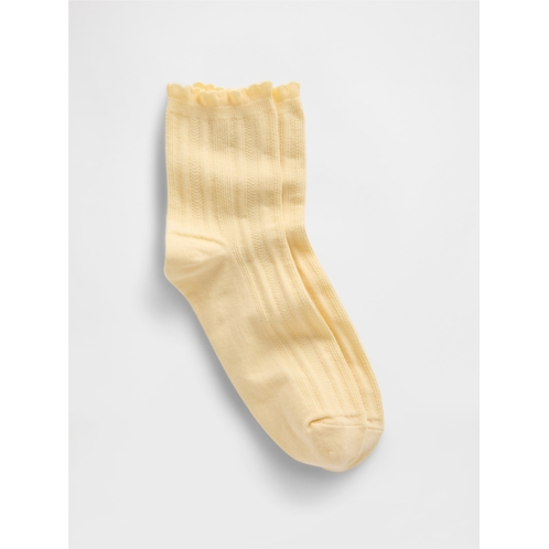 Gap Pointelle Half Crew Socks