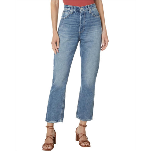 Womens Paige Billy Crop Covered Button Fly in Costar