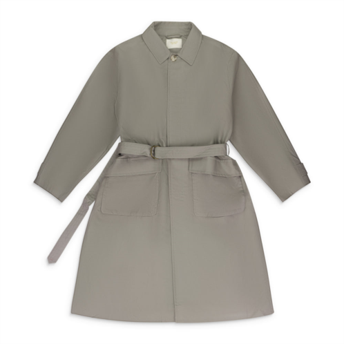 AIME LEON DORE gray belted topcoat