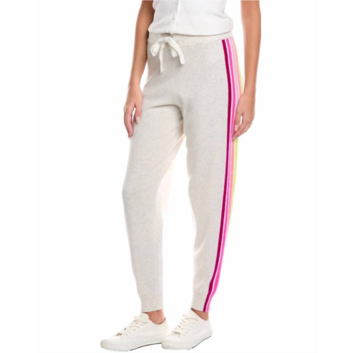 Brodie Cashmere ramona rainbow jogger in haze