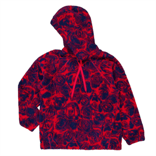 Burberry floral pattern drawstring hoodie