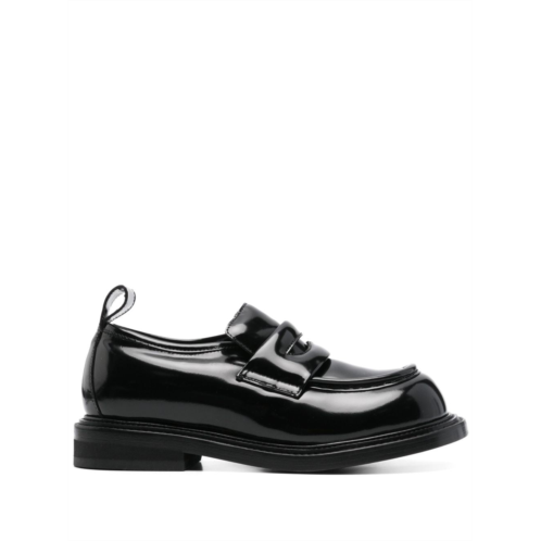 MOSCHINO penny slot womens flat shoes