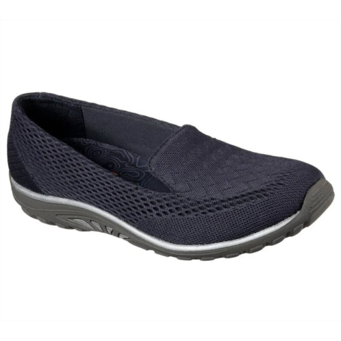 Skechers womens reggae fest relaxed fit shoes in navy