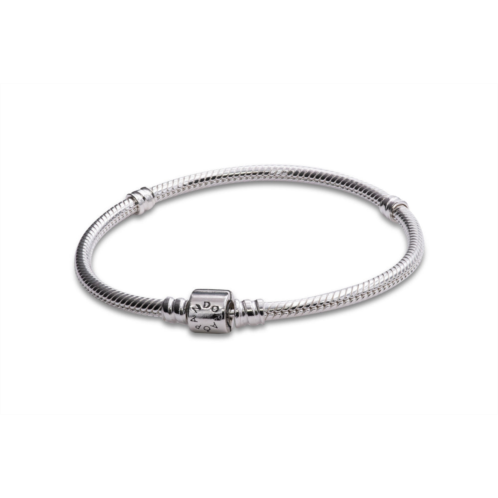 Pandora moments barrel clasp snake chain bracelet