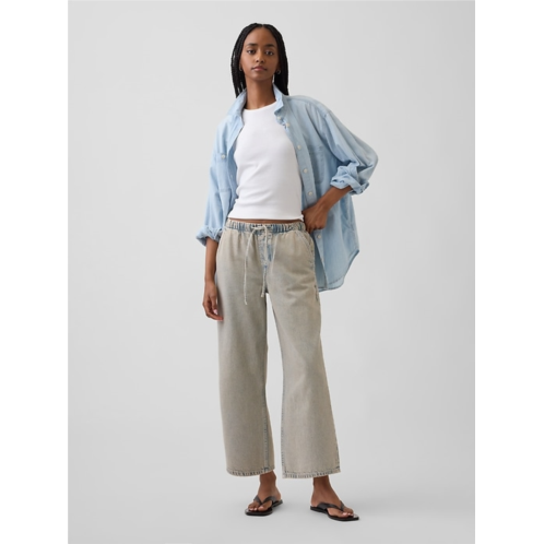 Gap Low Rise 90s Loose Easy Crop Jeans