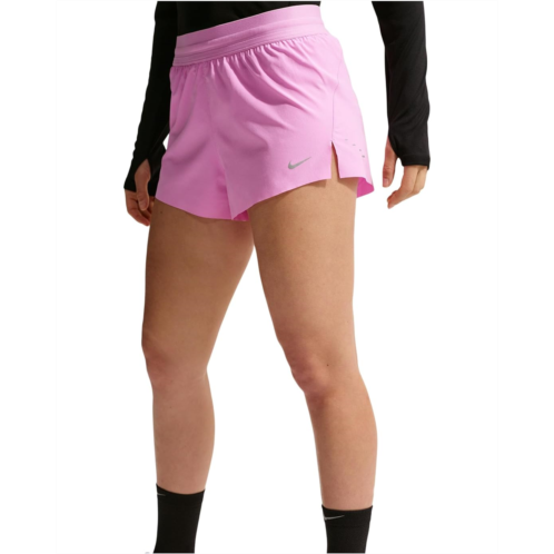 Womens Nike 25 Swift Dri-FIT Mid-Rise Brief-Lined Running Shorts