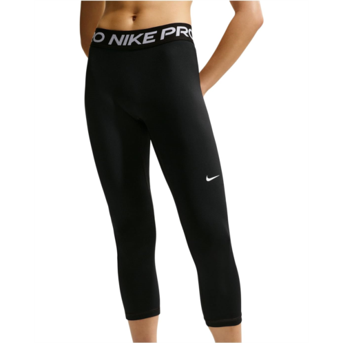 Womens Nike Pro Mid-Rise Crop Leggings