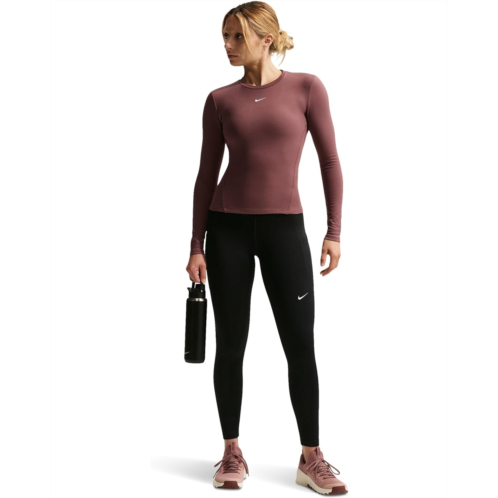 Womens Nike One High-Waisted 7/8 Leggings With Pockets