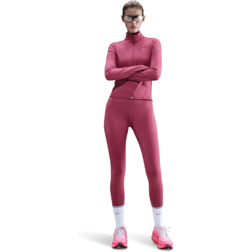 Womens Nike Dri-FIT Swift High-Waisted 7/8 Running Leggings With Pockets