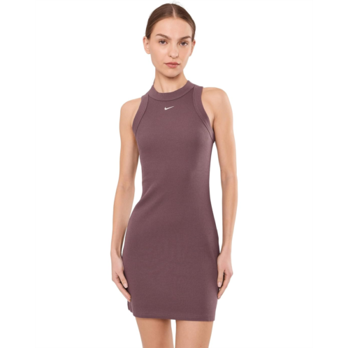 Womens Nike Sportswear Chill Knit Rib Tank Dress