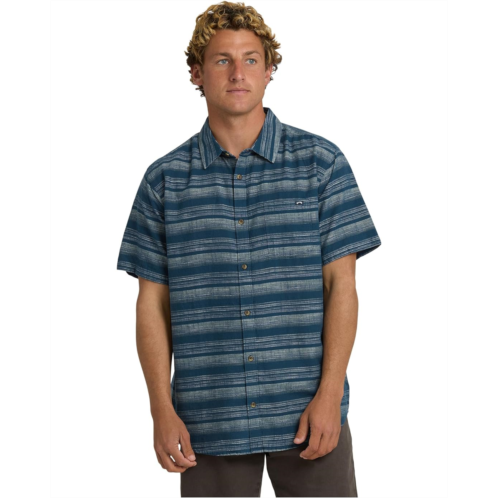 Mens Billabong All Day Stripe Short Sleeve