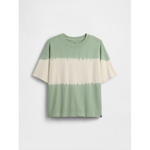 Gap Kids Heavyweight Oversized Tie-Dye T-Shirt
