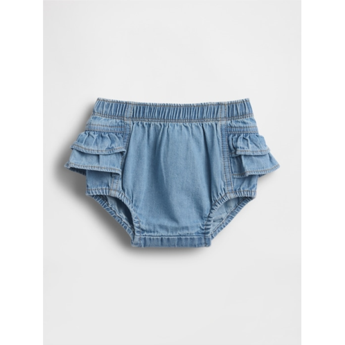 Gap Baby Denim Ruffle Bloomers