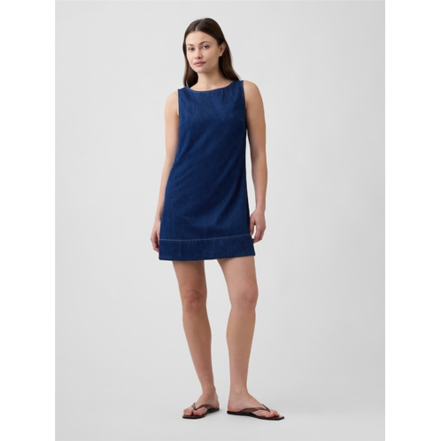 Gap Denim Apron Mini Dress