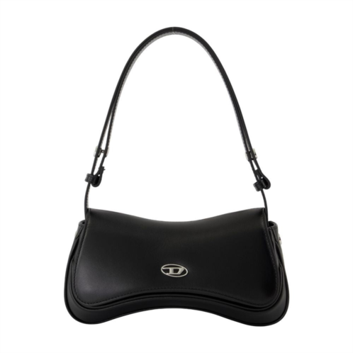 Diesel play clutch - leather - black